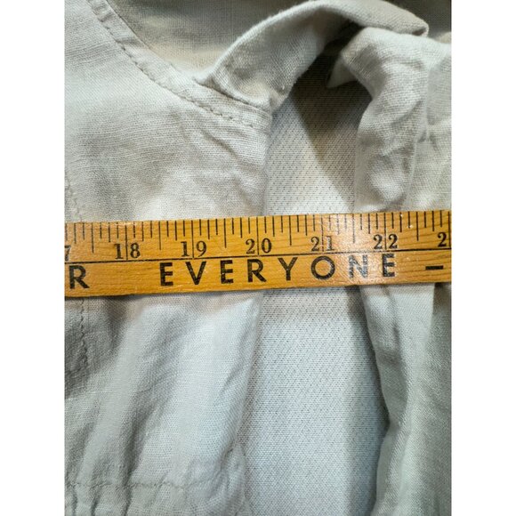 Old Navy Utility Jaacket Womens Size M Beige Cinched Waist Full Zip High Neck - Picture 8 of 12